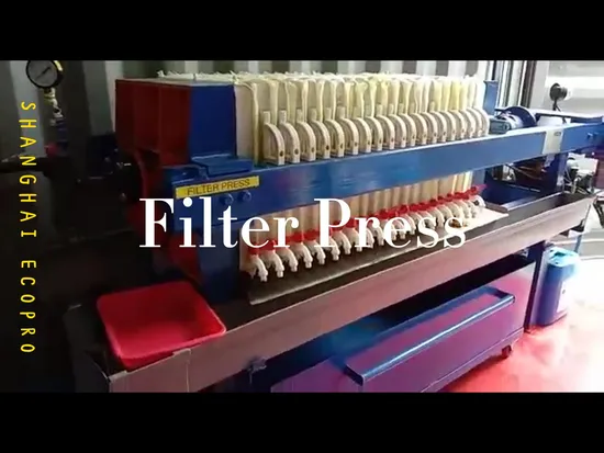 Small Laboratory Filter Press Cheap Water Filter Press Dewatering Sludge Equipment